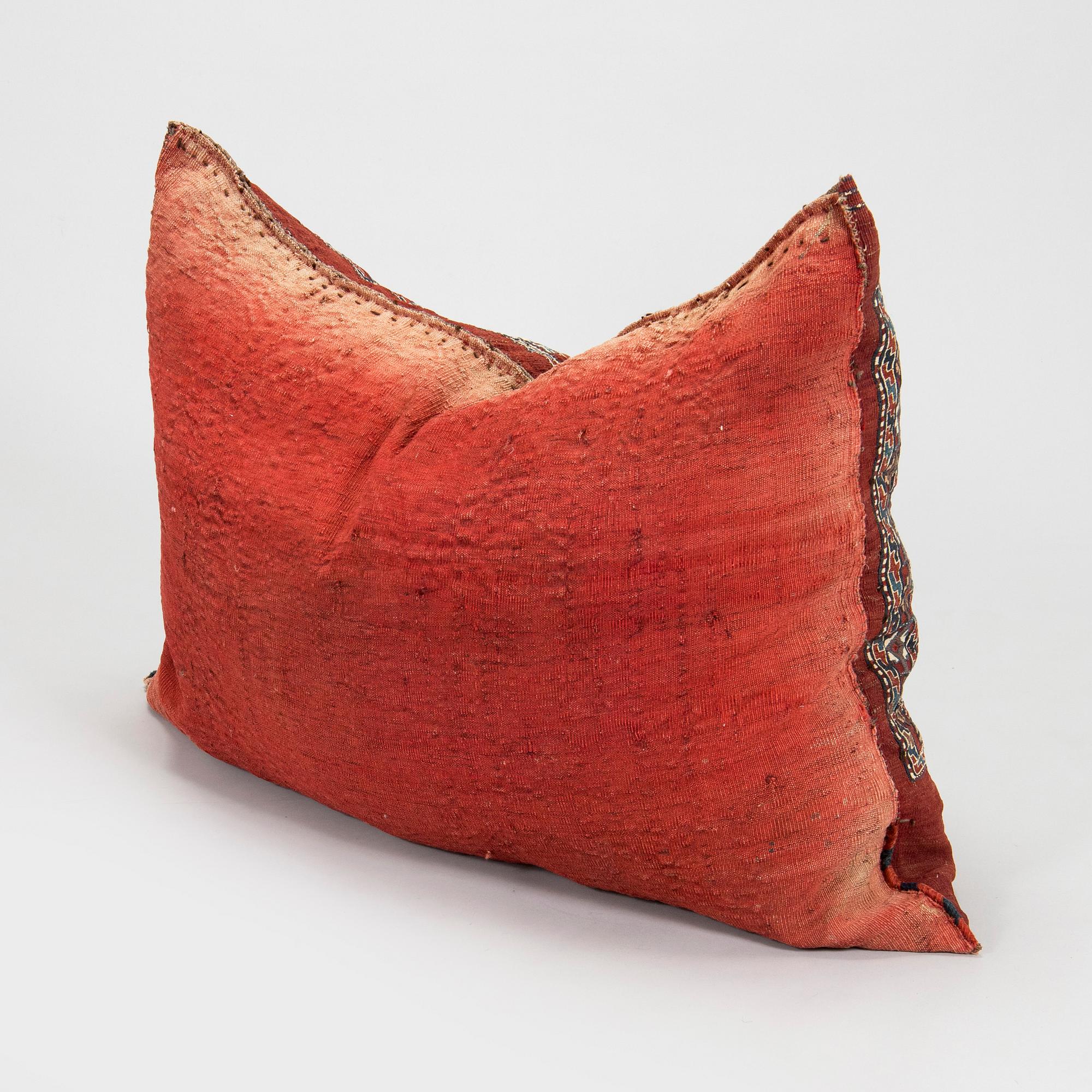 A Turkmen Yomud cushion/ bag front, presumably antique.