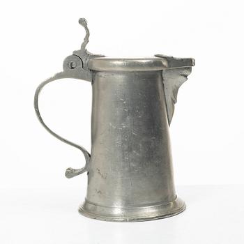 Target vessel, 1 Quarter. Eric Pettersson Krietz, Stockholm 1782. Crowned by Zakarias Plantin.
