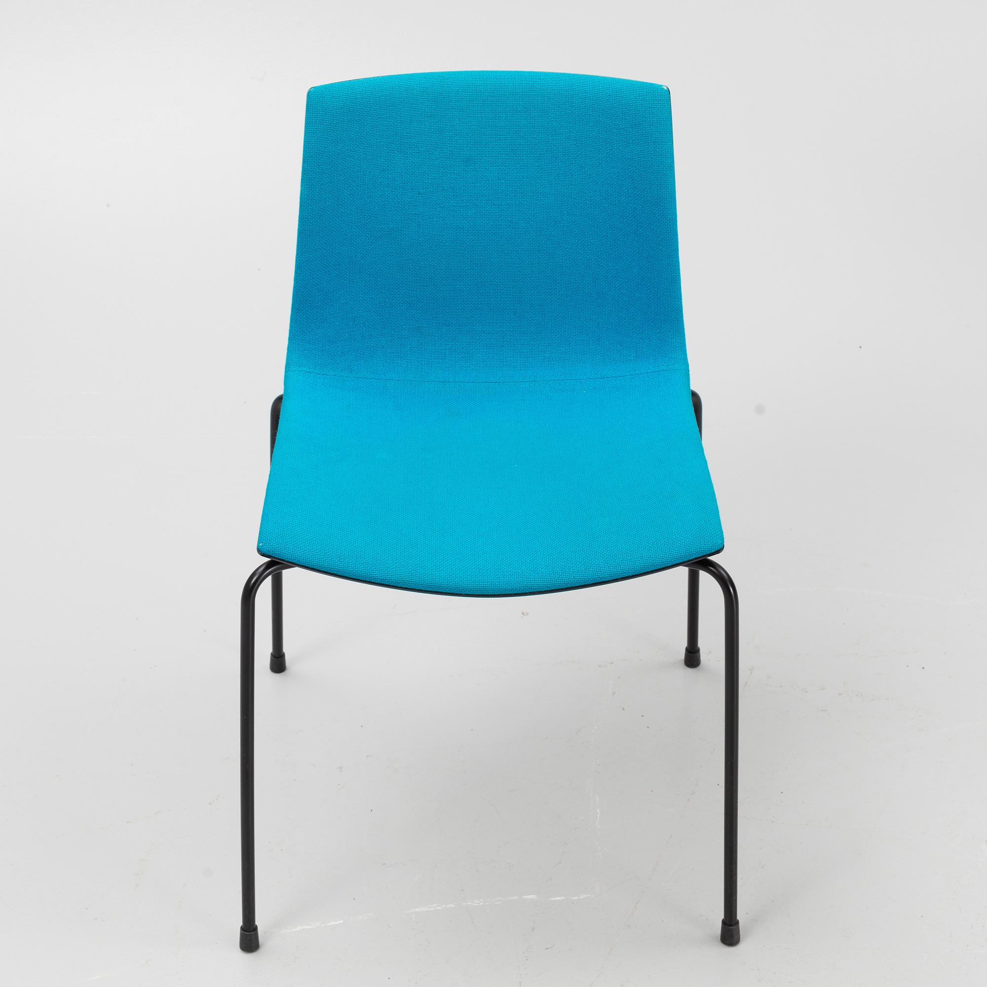 Lievore Altherr Molina, a set of seven 'Catifa' chairs, Arper, Italy.