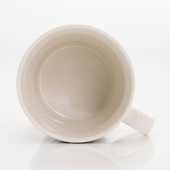 A Moomin mug, 'Moomintroll daydreaming', vitro porcelain, Moomin Characters, Arabia 2005.