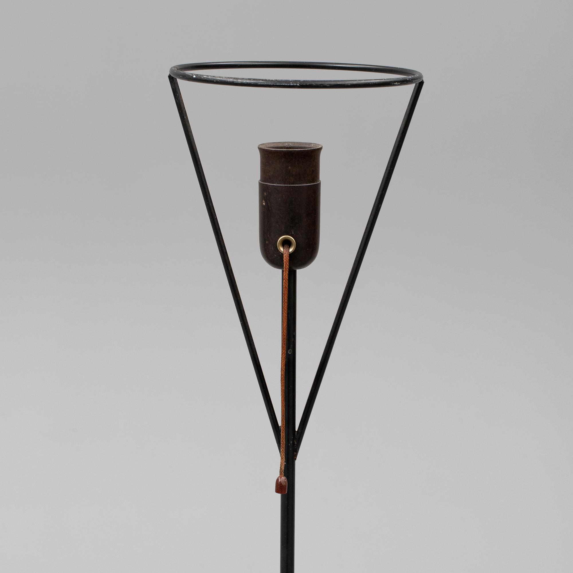 A floor lamp designed by Carl Auböck, ASEA 1950´s.