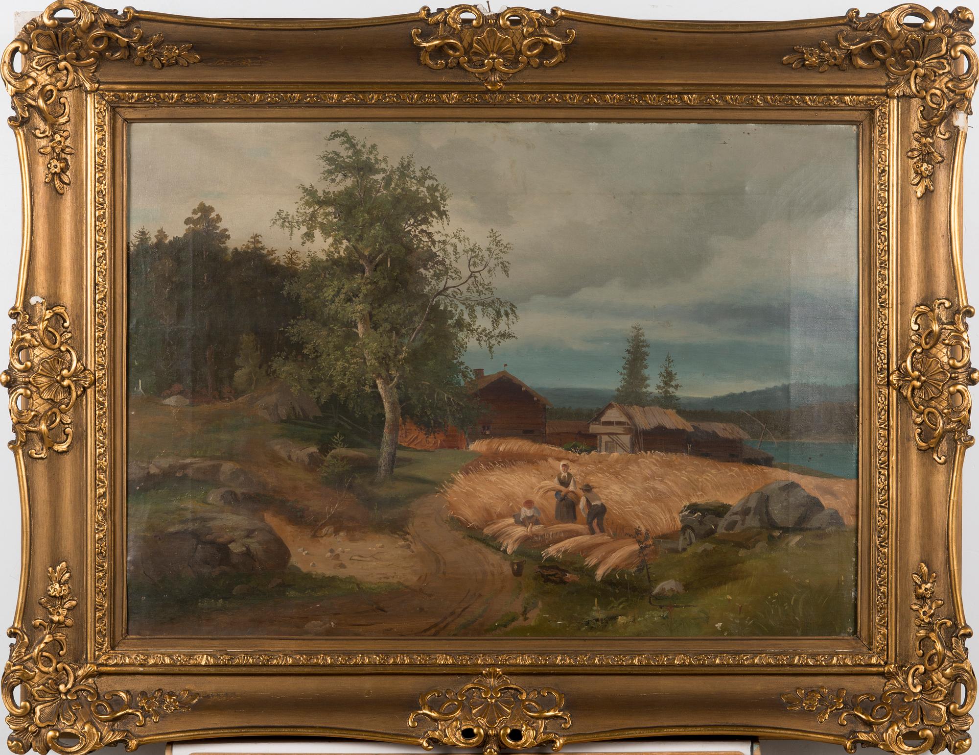 UNKNOWN MASTER 19th/20th CENTURY, oil on canvas, not signed.