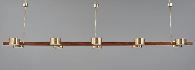 Hans-Agne Jakobsson, a large model ”T 261/10”, ceiling lamp, probably made to order, Hans-Agne Jakobsson AB, Markaryd, 1950-60s.