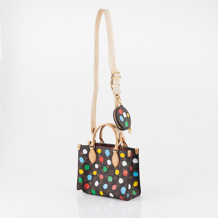 Louis Vuitton X Yayoi Kusama, bag, "On The Go PM", 2023.