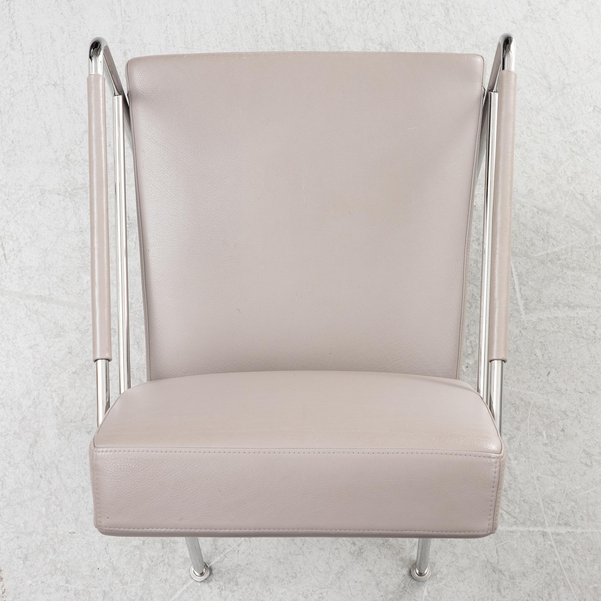 Gunilla Allard, a pair of 'Cinema' easy chairs, Lammhults.