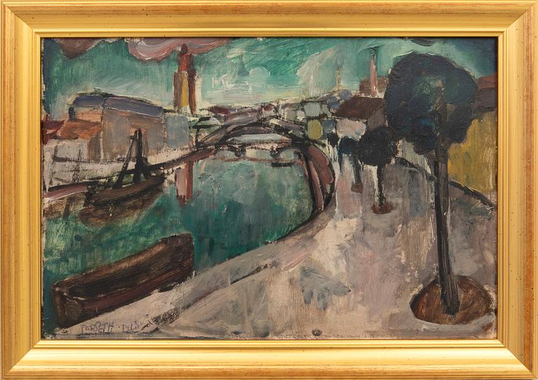 Einar Forseth, "Råsunda Harbour Canal".