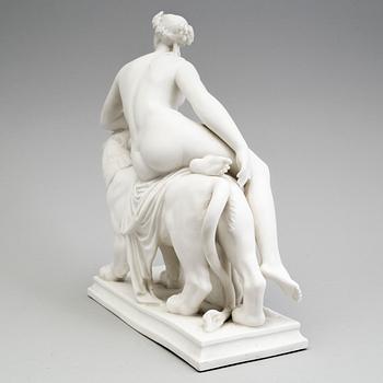 A parian sculpture 'Ariadne' from Gustafsberg, 1890.