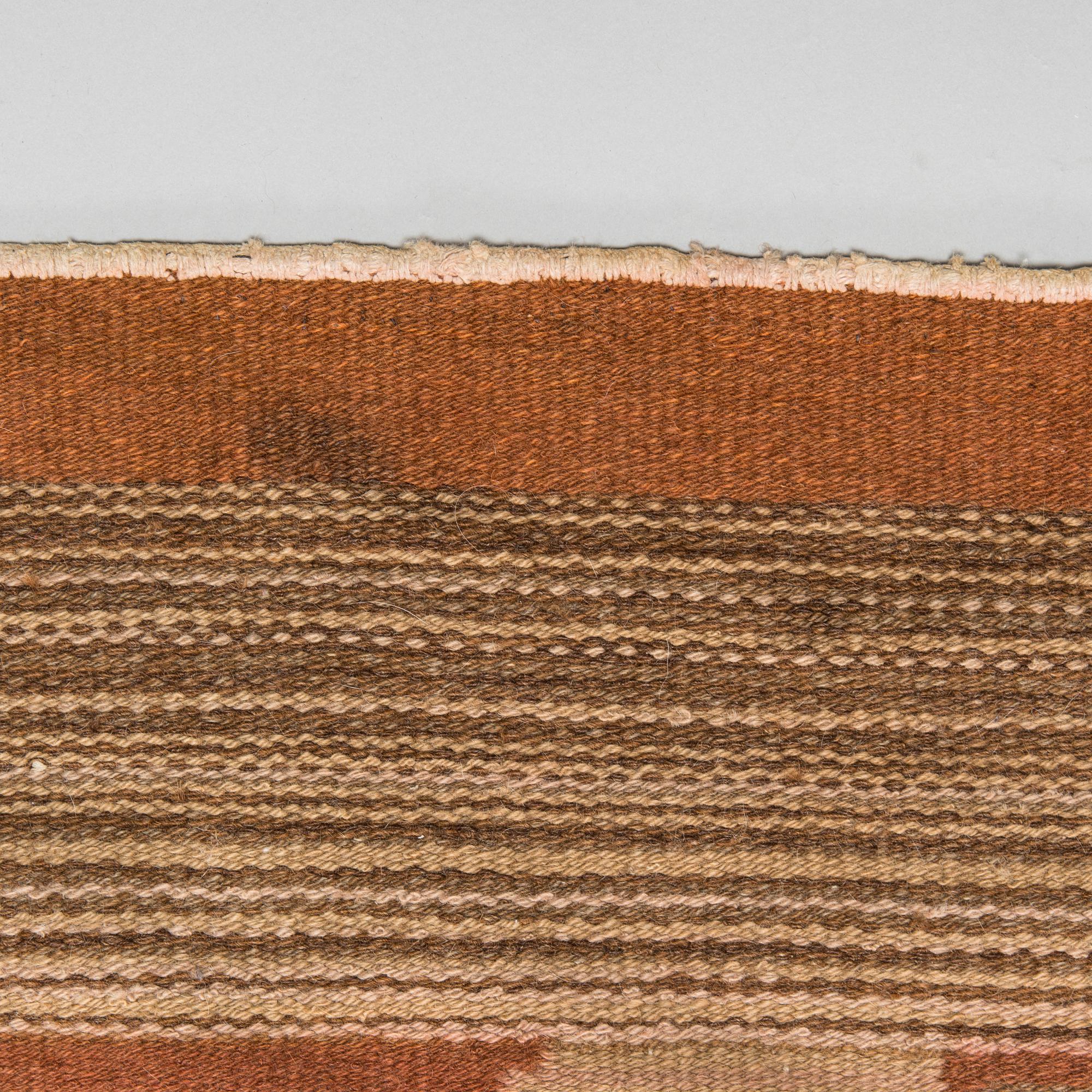 Margareta Ahlstedt-Willandt, A 1930s flat weave carpet for Aaltosen ...