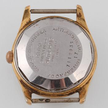 ARMBANDSUR, guld på stål, Ebel.