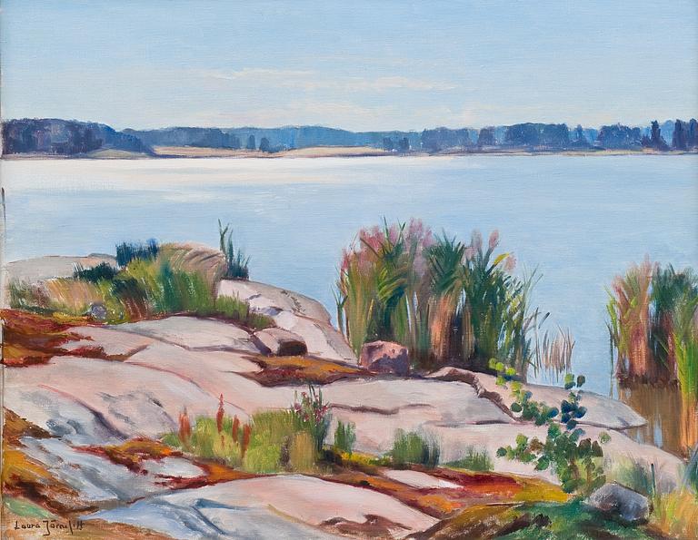 Laura Järnefelt, ARCHIPELAGO VIEW IN SUNLIGHT.