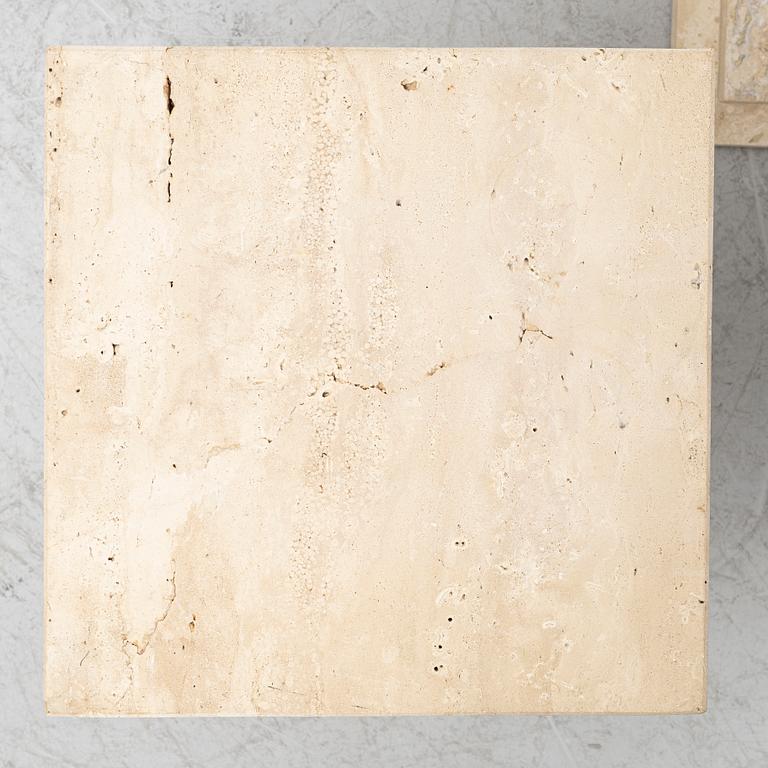Pedestals, a pair, contemporary manufacture.