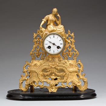 BORDSPENDYL, senempire/rokokostil. 1800-talets mitt.