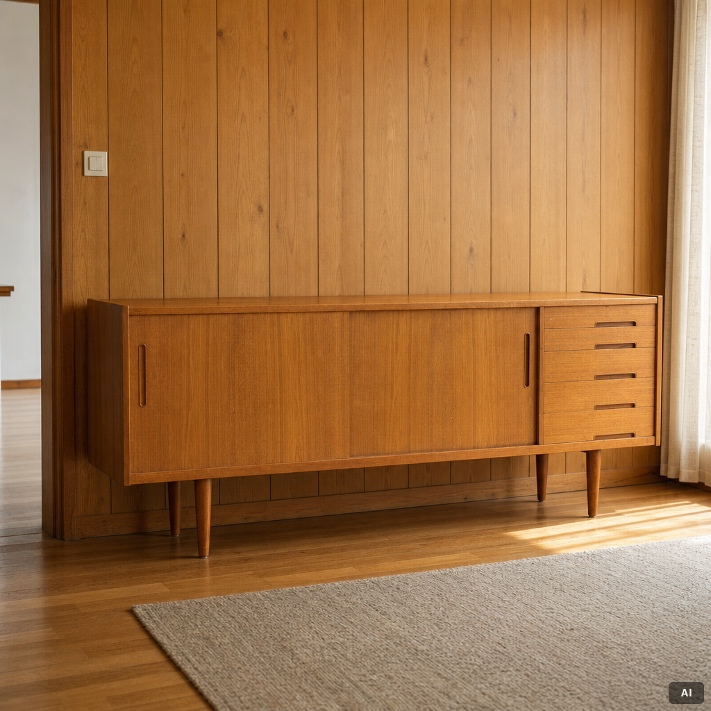 Nils Johnsson, sideboard, 'Trento', Troeds, mid-20th century.