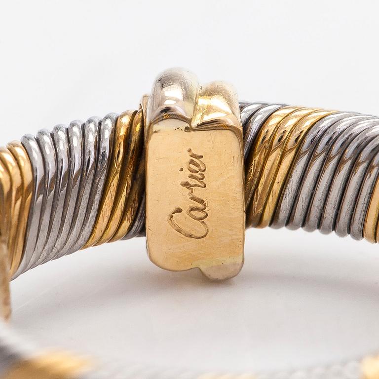 Cartier, sormus, "Aurore", 18K kultaa ja terästä.