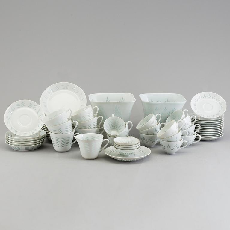 FRIEDL HOLZER-KJELLBERG, serving set with 37 pcs. Arabia, 60/70 s.