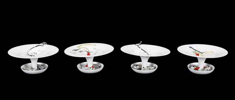 VÄGG/TAKLAMPOR, 4 st, Vibia, Spanien, 2000-tal.