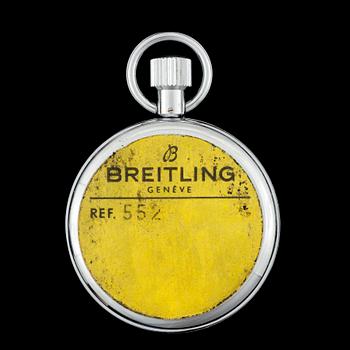 STOPPUR, vitmetall, Breitling, Sprint, Stop Watch,1960-tal.