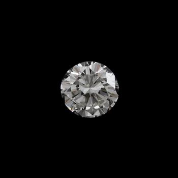 57. A loose brilliant-cut diamond, 0.60 ct, H/VVS, very good cut.