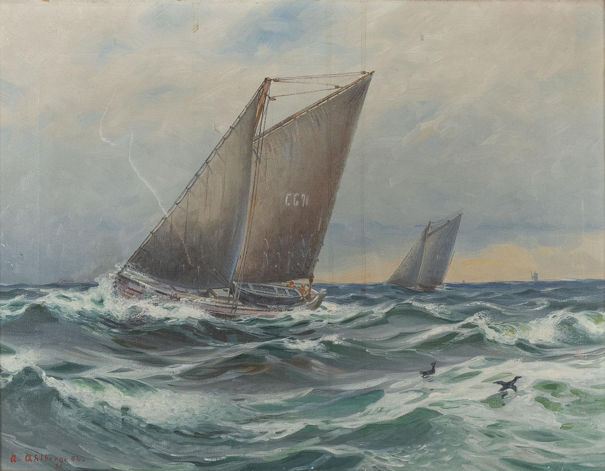 Arvid Ahlberg, Utklippan Blekinge Archipelago.