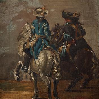 Johan Philip Lemke (Lembke) Attributed to, Equestrian.