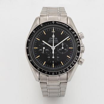 Omega, Speedmaster, Professional, "Moonwatch", chronograph, wristwatch, 42 mm.