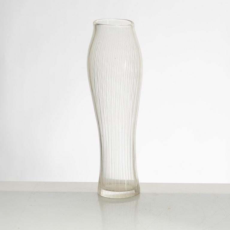 Tapio Wirkkala, a model '3215' glass vase, Iittala, Finland.