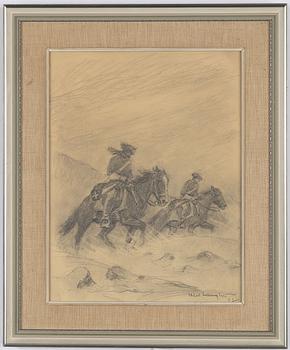 Alexander Langlet, Karoliner i snö,.