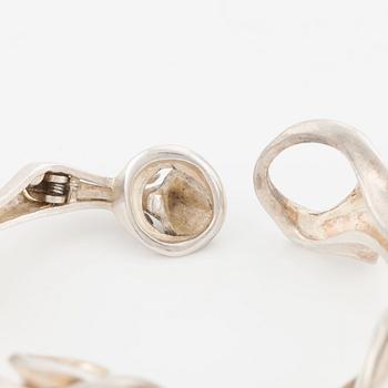Björn Weckström, bracelet, "Kang's shackles", sterling silver, Lapponia 1974.