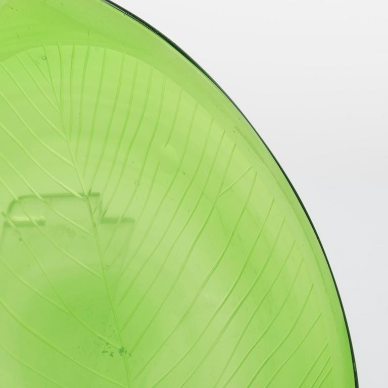 Tapio Wirkkala, unique, art object 'Drop leaf' 3308, designed for Iittala in 1946, unsigned.