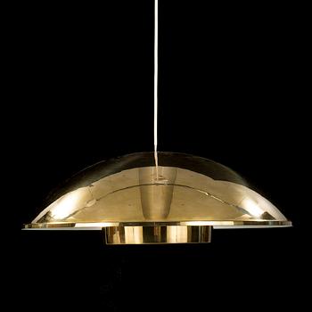 A ceiling lamp, made in the second half of the 20th cenutry.