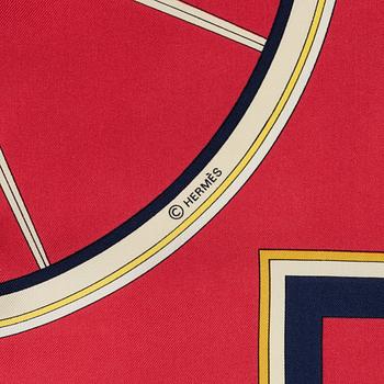 Hermès, scarf, "Washington's Carriage".
