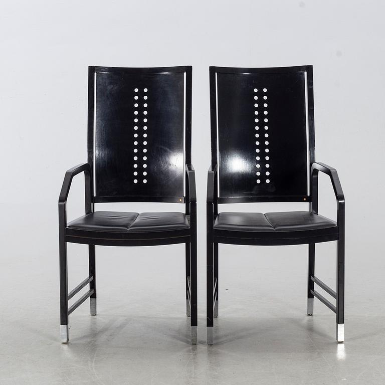 KARMSTOLAR ett par Thonet 1900-talets andra hälft.