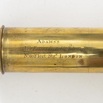 Telescope, "Adam's New Patent Portable Telescope", 19th century.