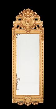 1580. A Gustavian 1780's century mirror.