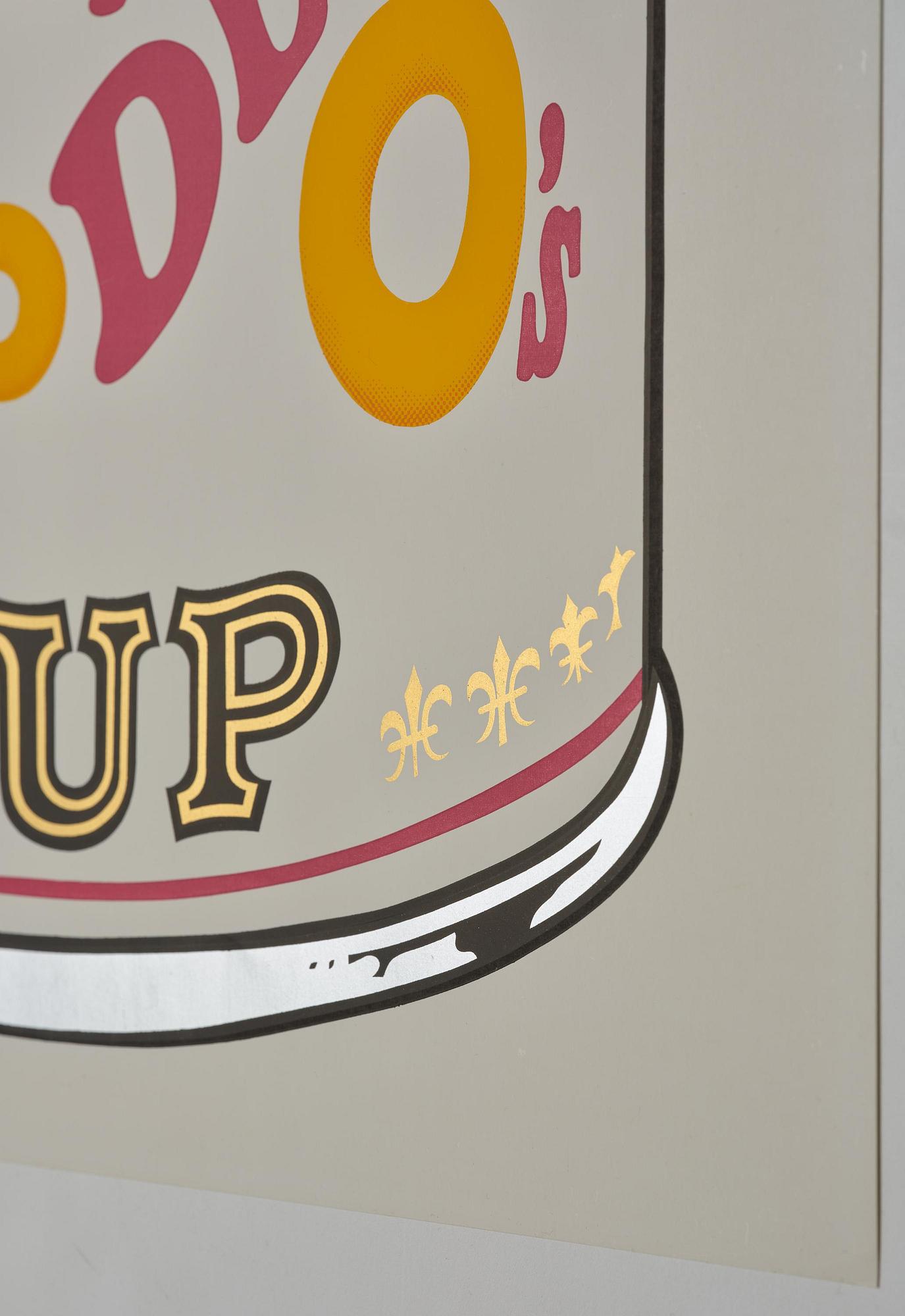 Andy Warhol, "Tomato-Beef Noodle O's", (from: "Campbell's Soup II").