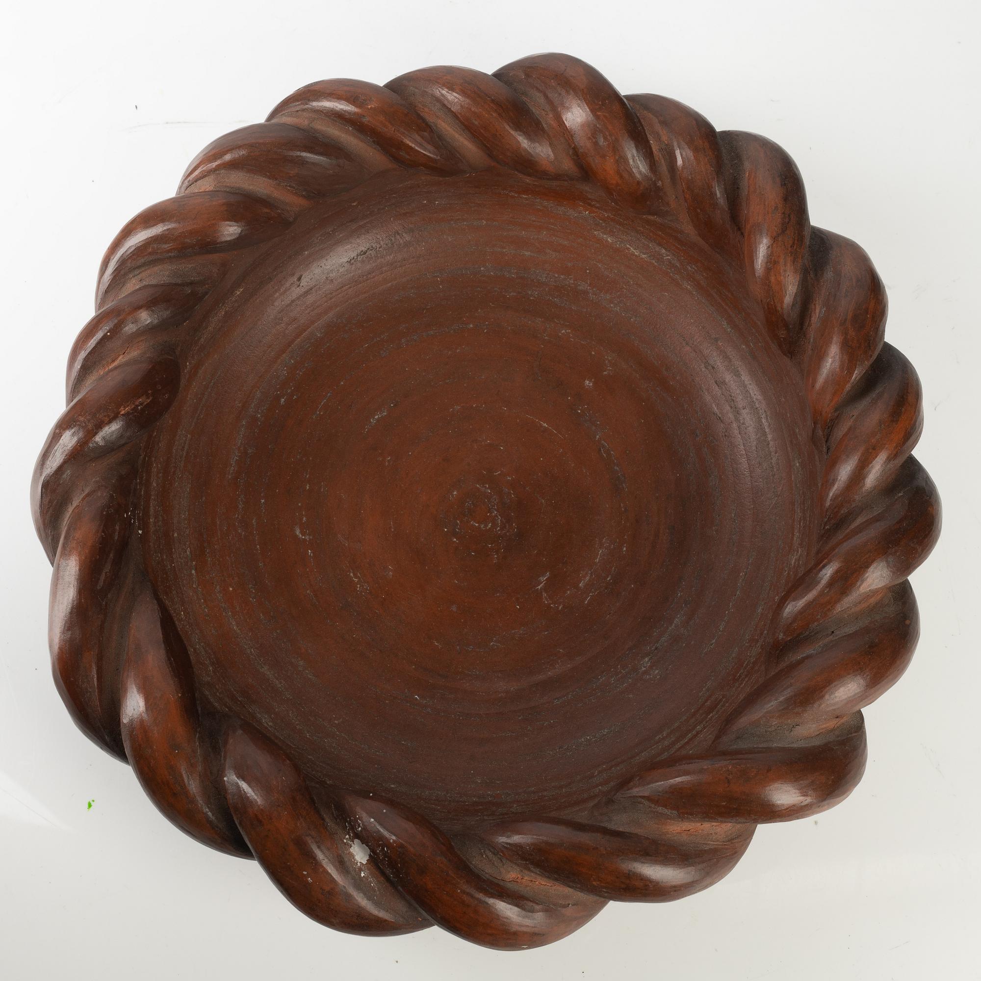 Anja Notini, skålfat, egen ateljé, Saltsjö-Boo.