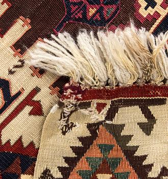 A pair of Anatolia antique Kilims ca 340 x 86 cm each.