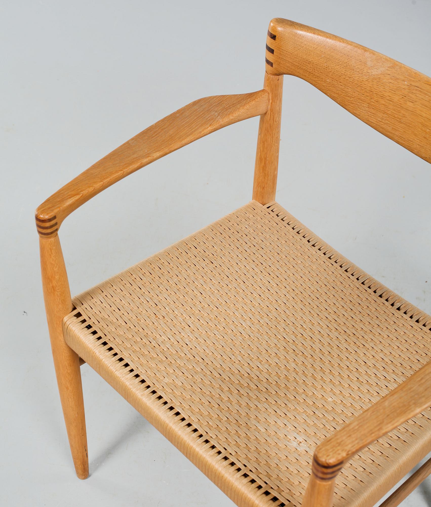 KARMSTOL, "250", H W Klein, Bramin Møbler, Danmark, 1950/60-tal.