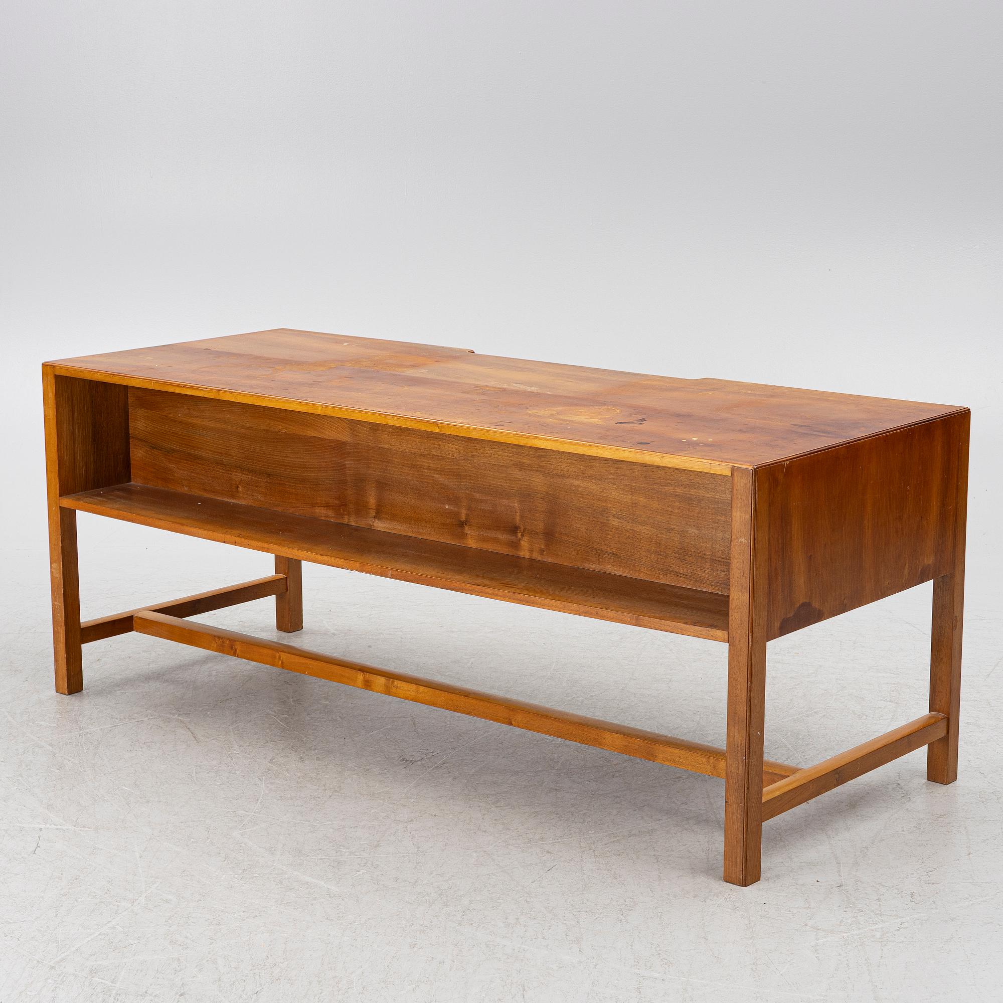 Josef Frank, a model '500/A' desk, Firma Svenskt Tenn, Sweden, before 1985.