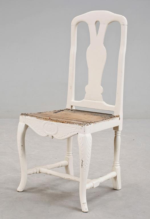 STOL, senbarock/rokoko, 1700-talets första hälft.