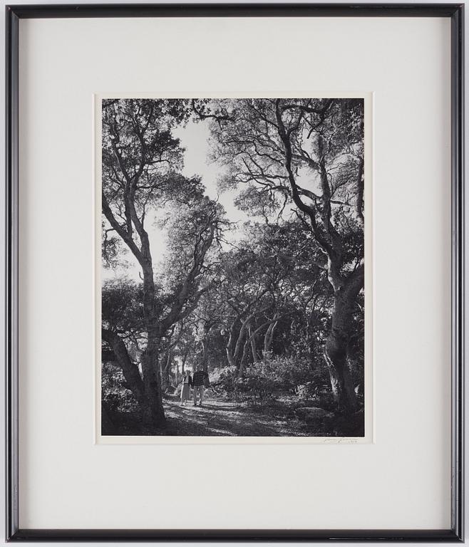 Ansel Adams, 'Mr. and Mrs. William E. Colby, Big Sur, California 1956'.