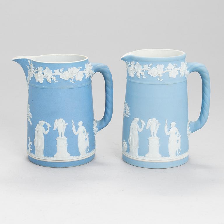 WEDGWOOD, Jasperware, 30 delar, England 1900-talets andra hälft.