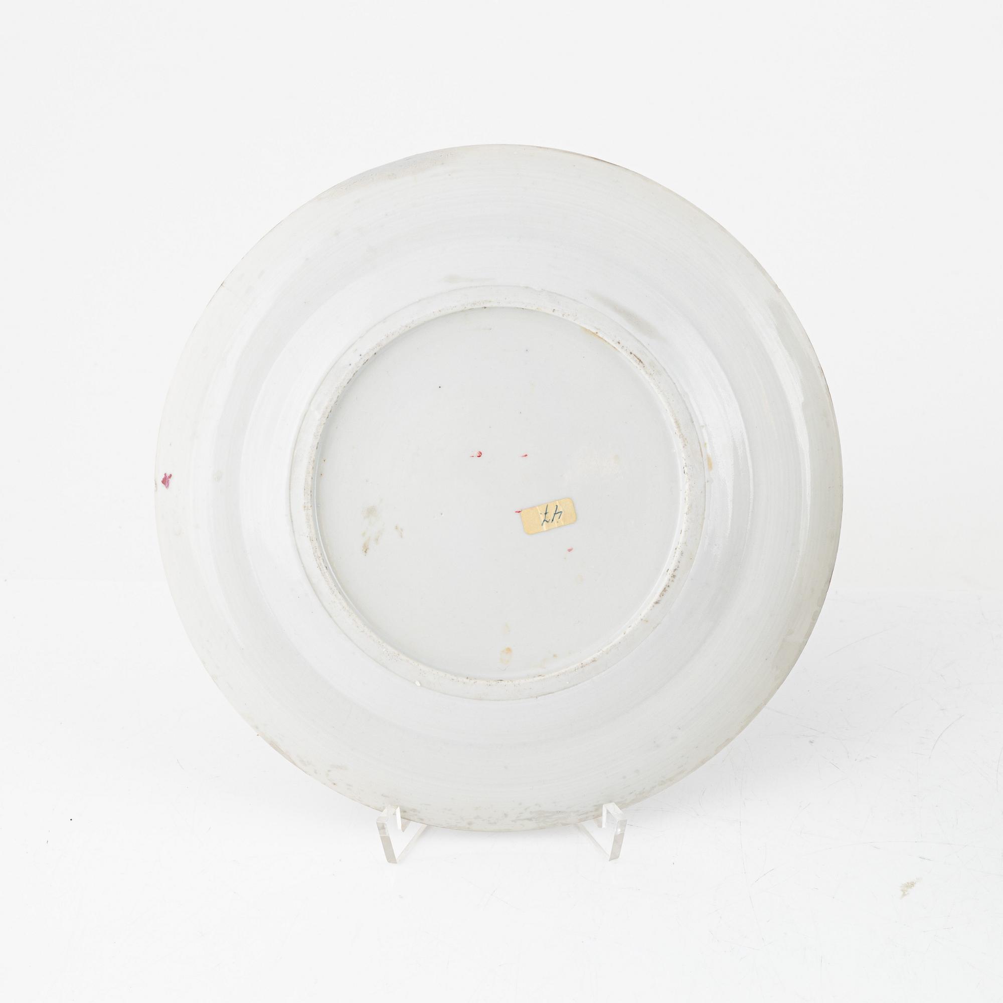 Parti porslin, 10 delar, kanton, Kina, 1800-tal.