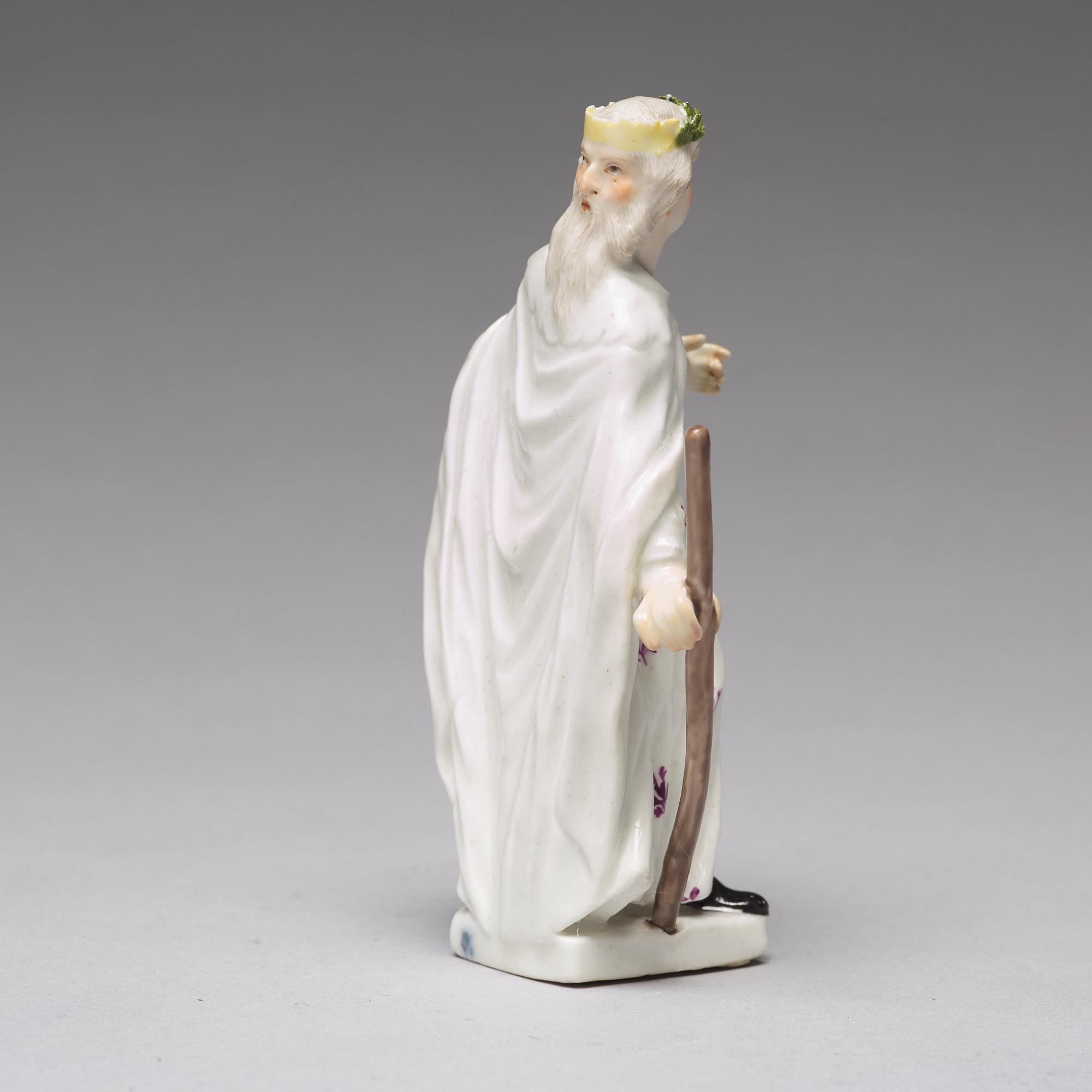 FIGURIN, porslin. Meissen, 1700-tal.