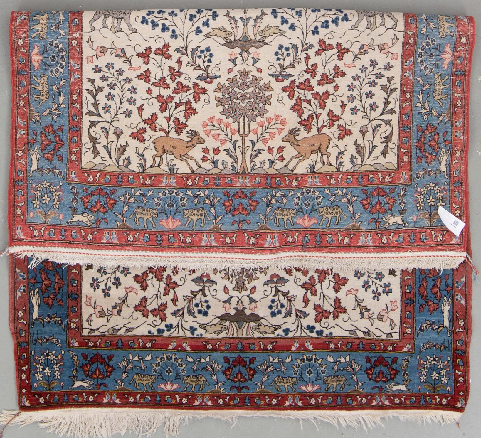 MATTA, semiantik, Ghom, figural. Ca 191x137 cm.
