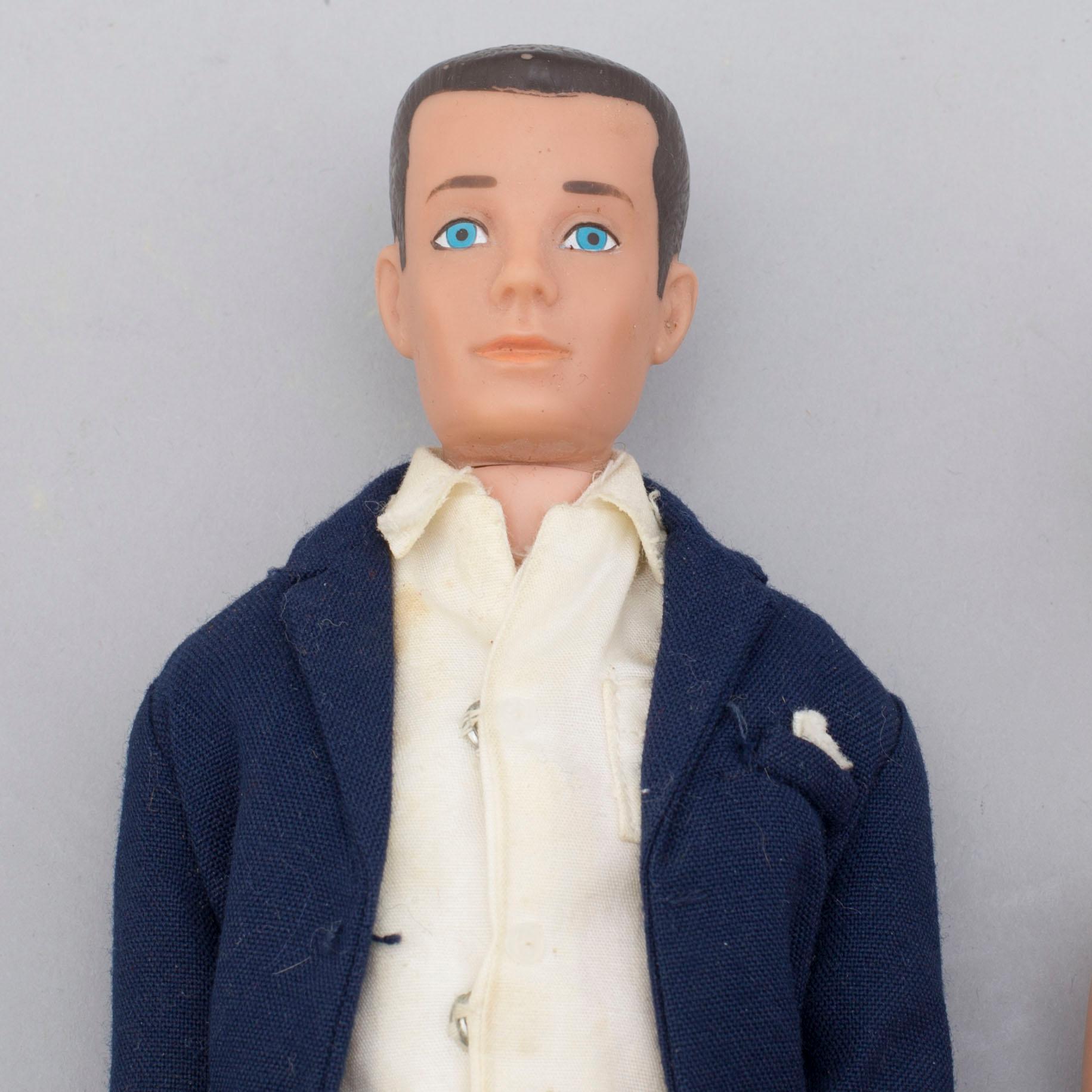 Five Barbie dolls, Mattel, 1950s/1960s.