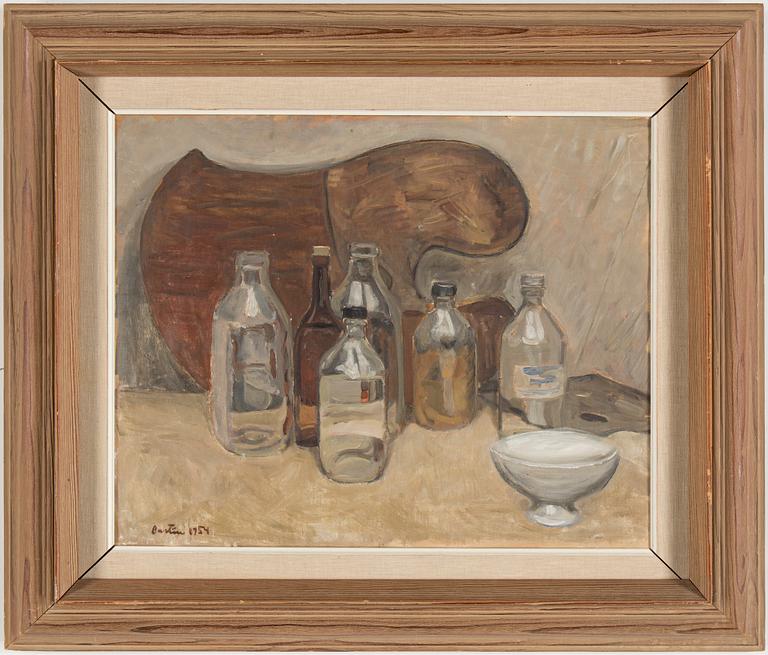 LOUIS BASTIN, oil on canvas, signed and dated 1954.