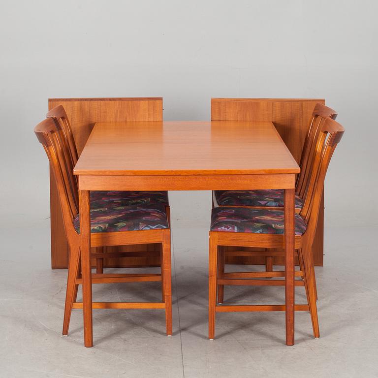 MATGRUPP, 5 delar, Bertil Fridhagen, Bodafors, 1950/60-tal.