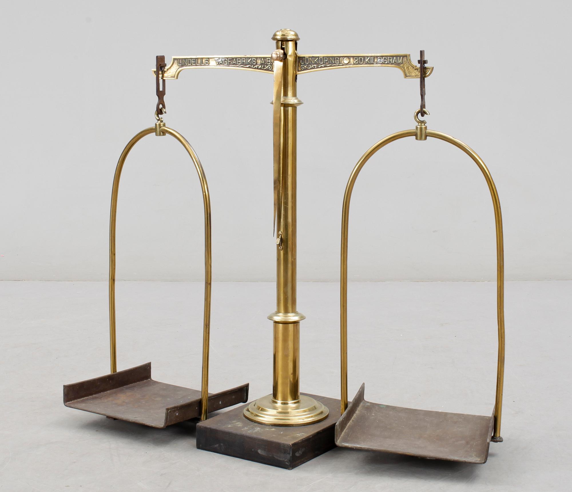 BALANSVÅG, "Lindells Vågfabriks AB Jönköping", 1900-tal.