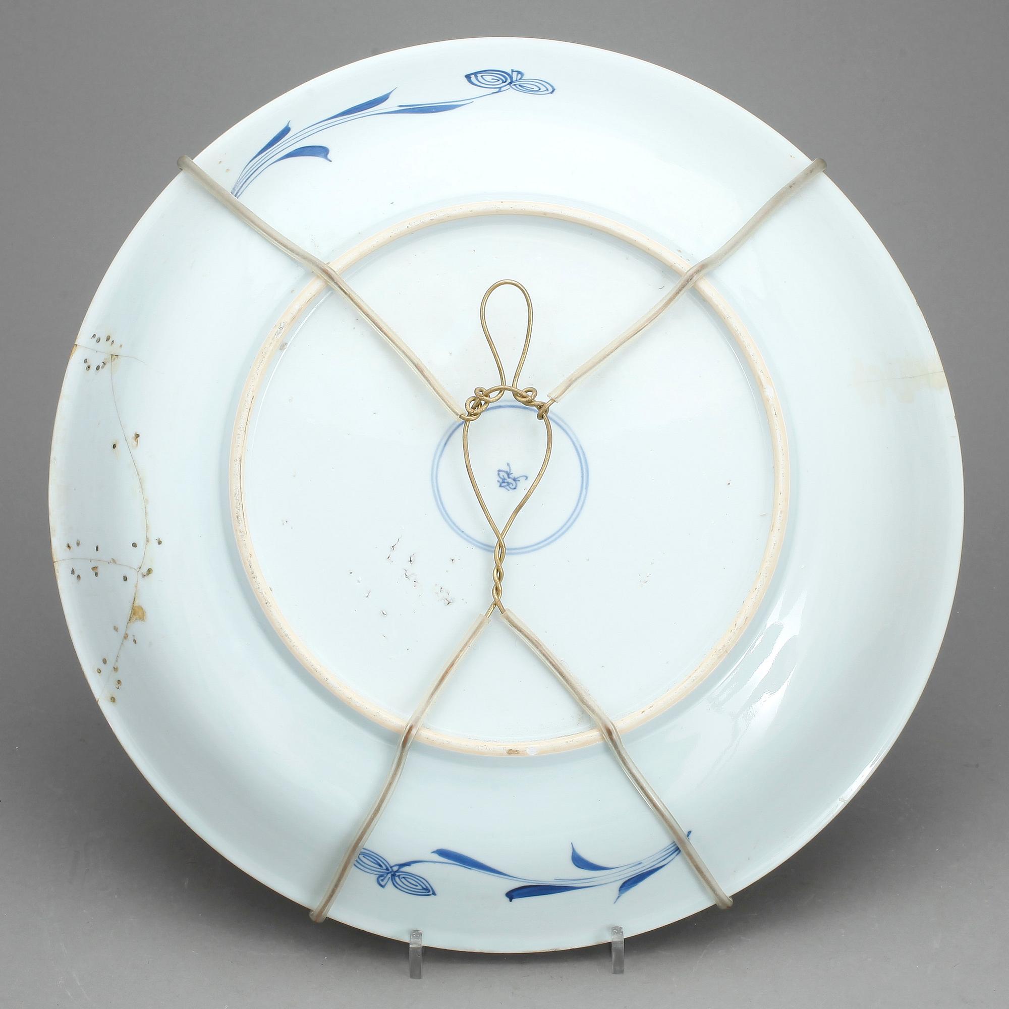 FAT, porslin, Kina, Kangxi (1662-1722).